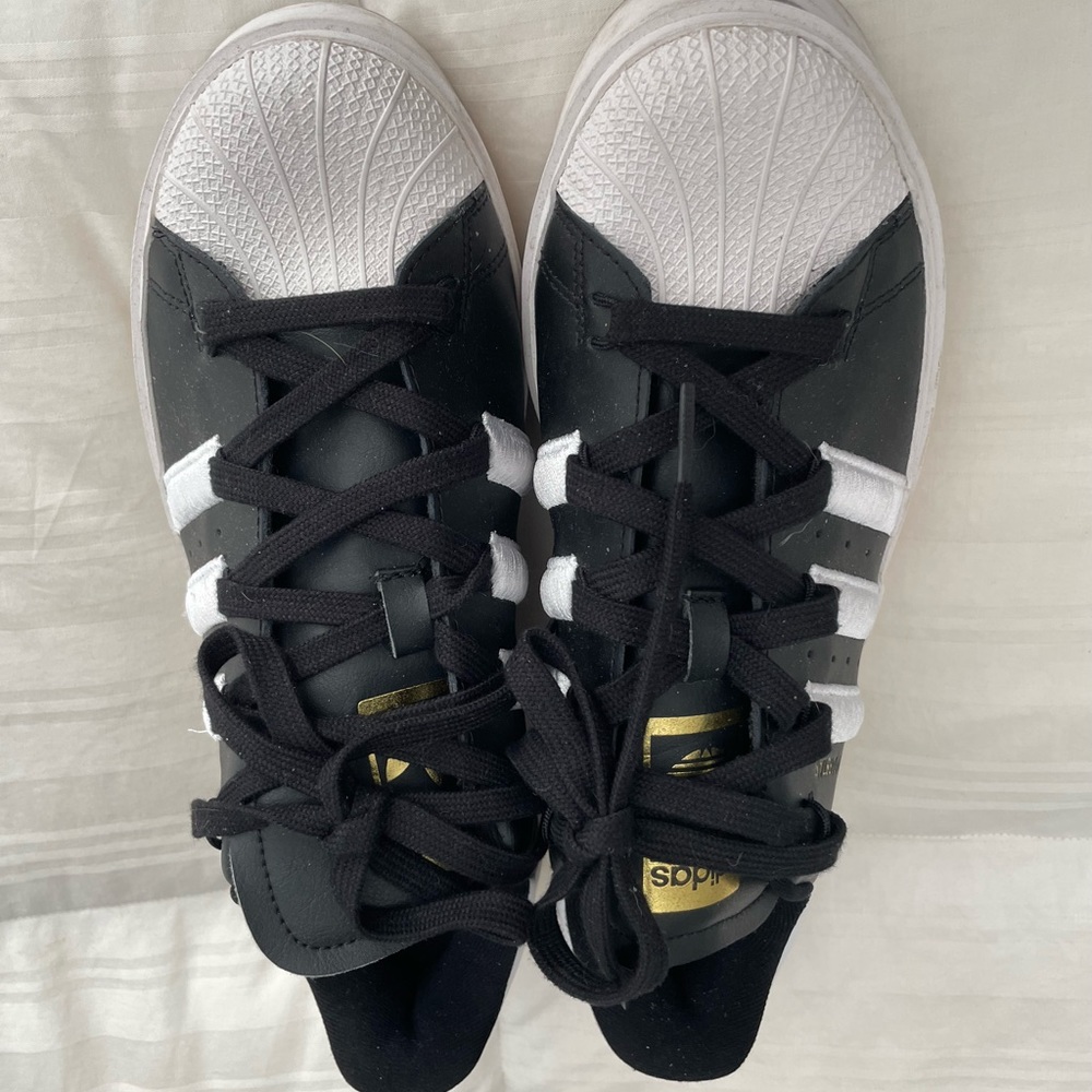 Adidas Bonega Superstar Platform Sneakers Size 10